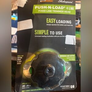 Shakespeare push-n-load 4 line trimmer head